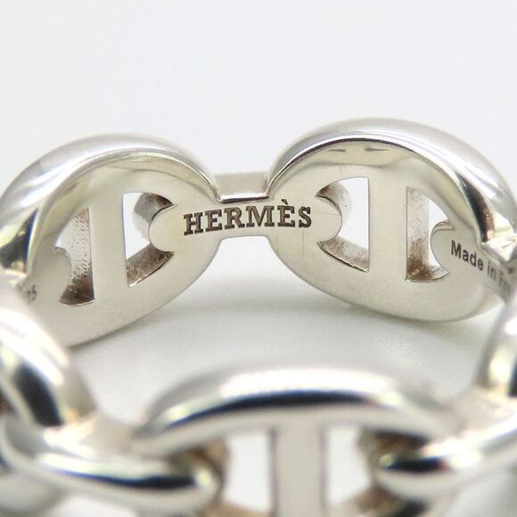 Hermes Silver925 Ring Chne Dunkel H109507B - Picture 5 of 6
